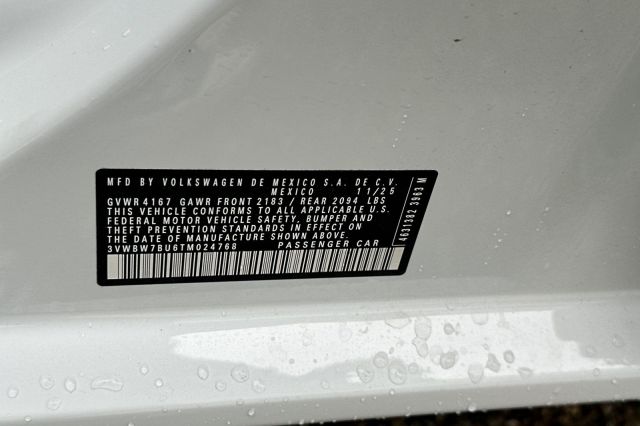 2026 Volkswagen Jetta 1.5T Sport 2026 Volkswagen Jetta 1.5T Sport