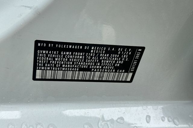 2026 Volkswagen Jetta 1.5T SEL