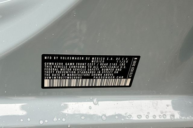 2026 Volkswagen Jetta GLI 2.0T Autobahn 2026 Volkswagen Jetta GLI 2.0T Autobahn